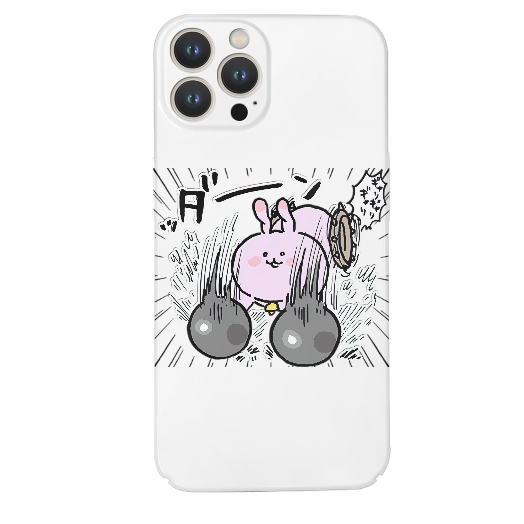 （画像用） ちいかわ うさぎ Chii-kawa usagi 【iPhone 14シリーズ対応】ハードケース